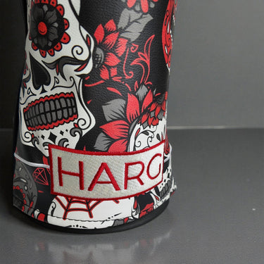 Premium Driver Headcover - Red Sugar Skulls - HARG Golf