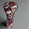 Premium Driver Headcover - Red Sugar Skulls - HARG Golf