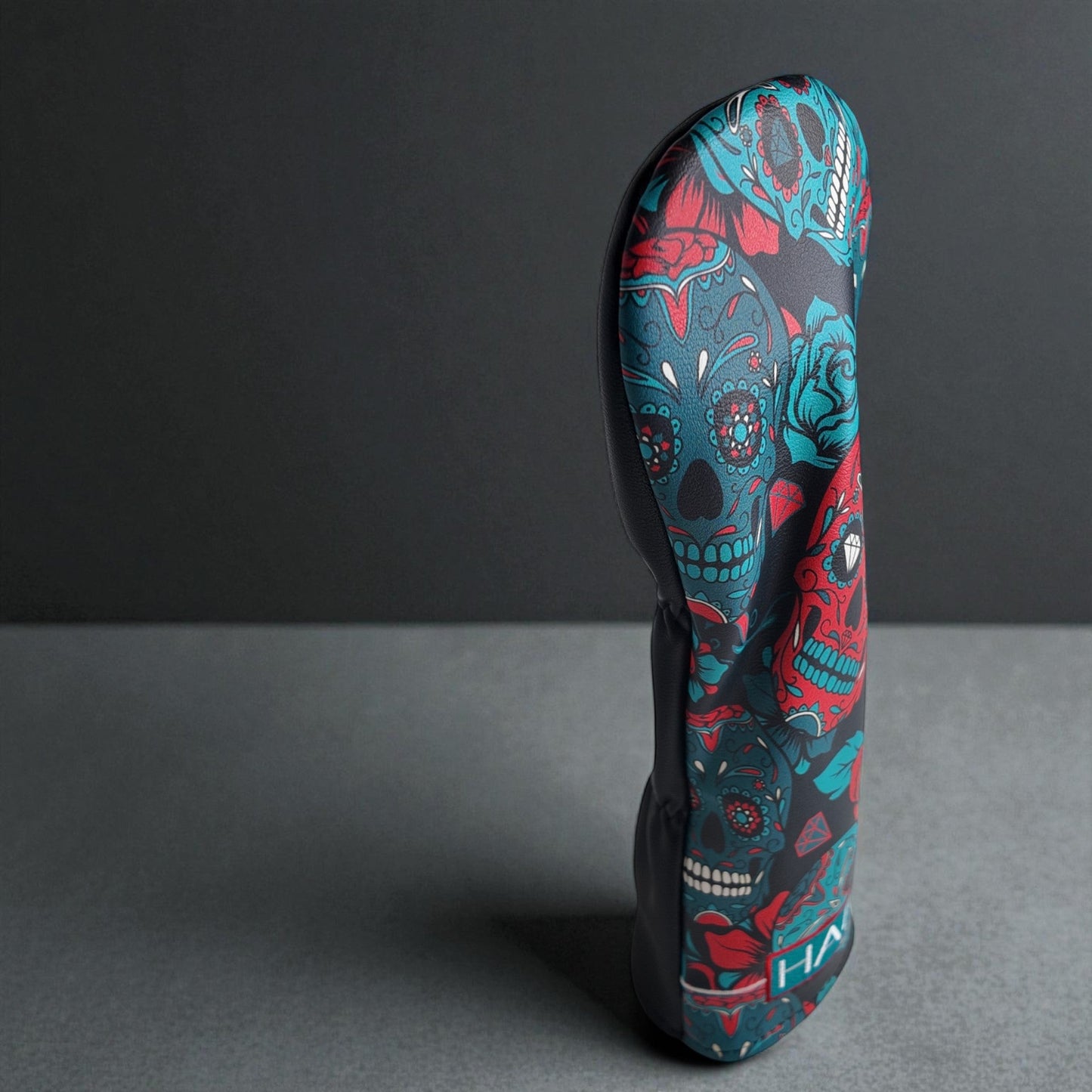 Premium Fairway Wood Headcover - Blue Sugar Skulls - HARG Golf