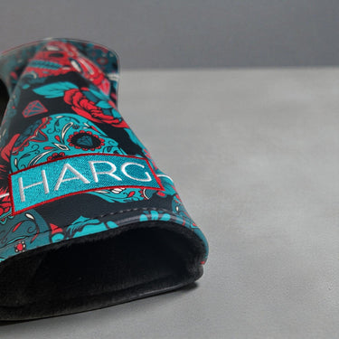 Premium Fairway Wood Headcover - Blue Sugar Skulls - HARG Golf