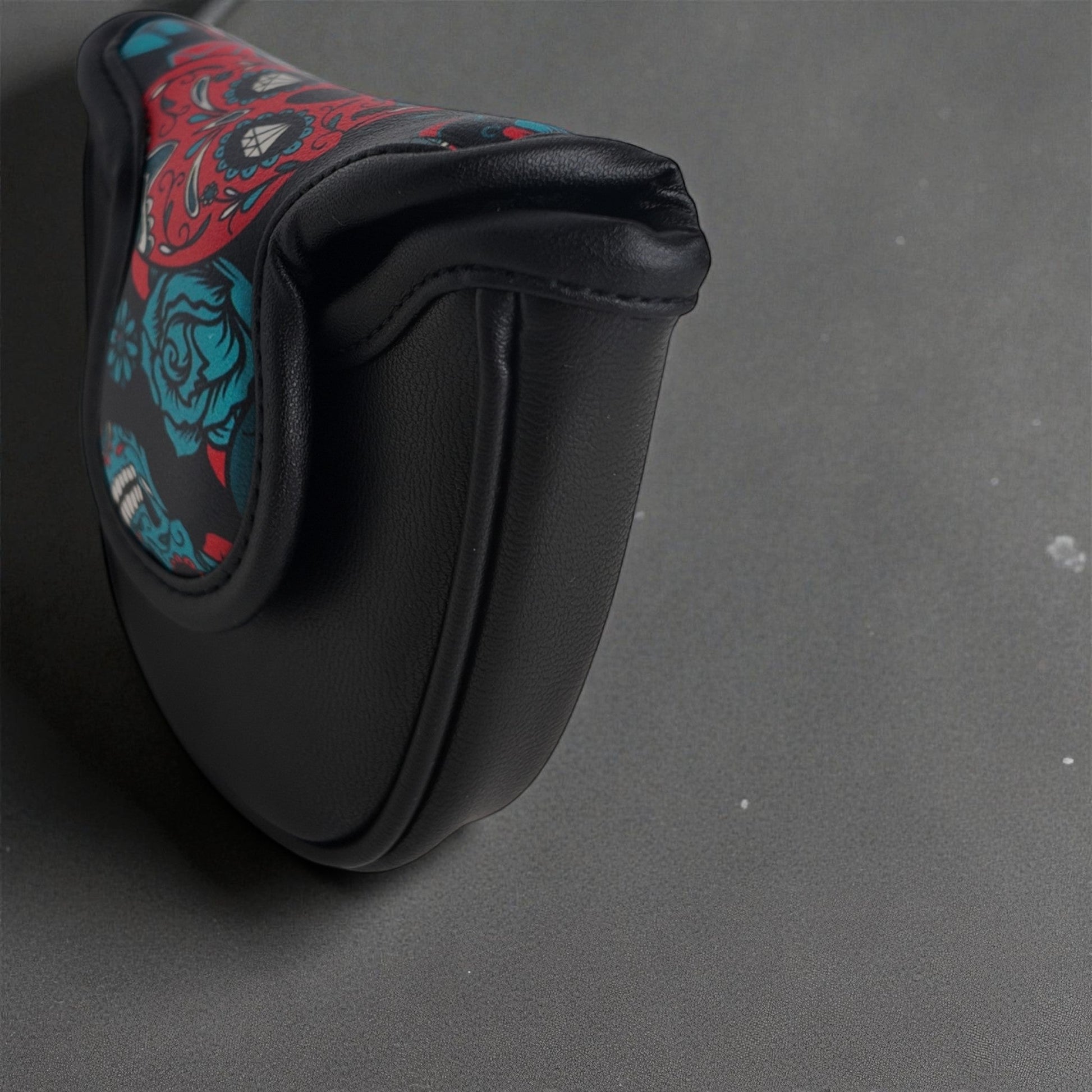 Premium Mallet Headcover - Blue Sugar Skulls - HARG Golf