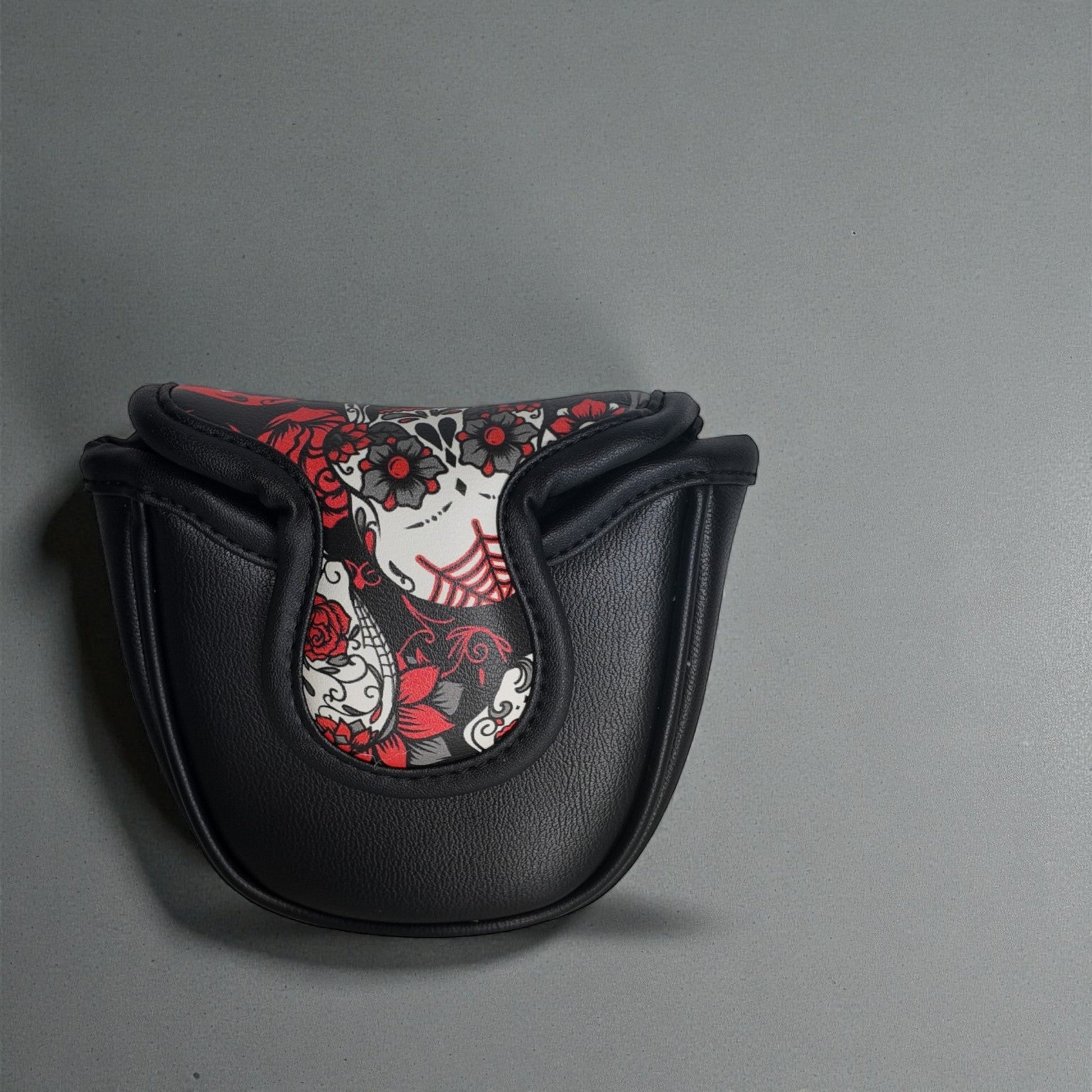 Premium Mallet Headcover - Red Sugar Skulls - HARG Golf