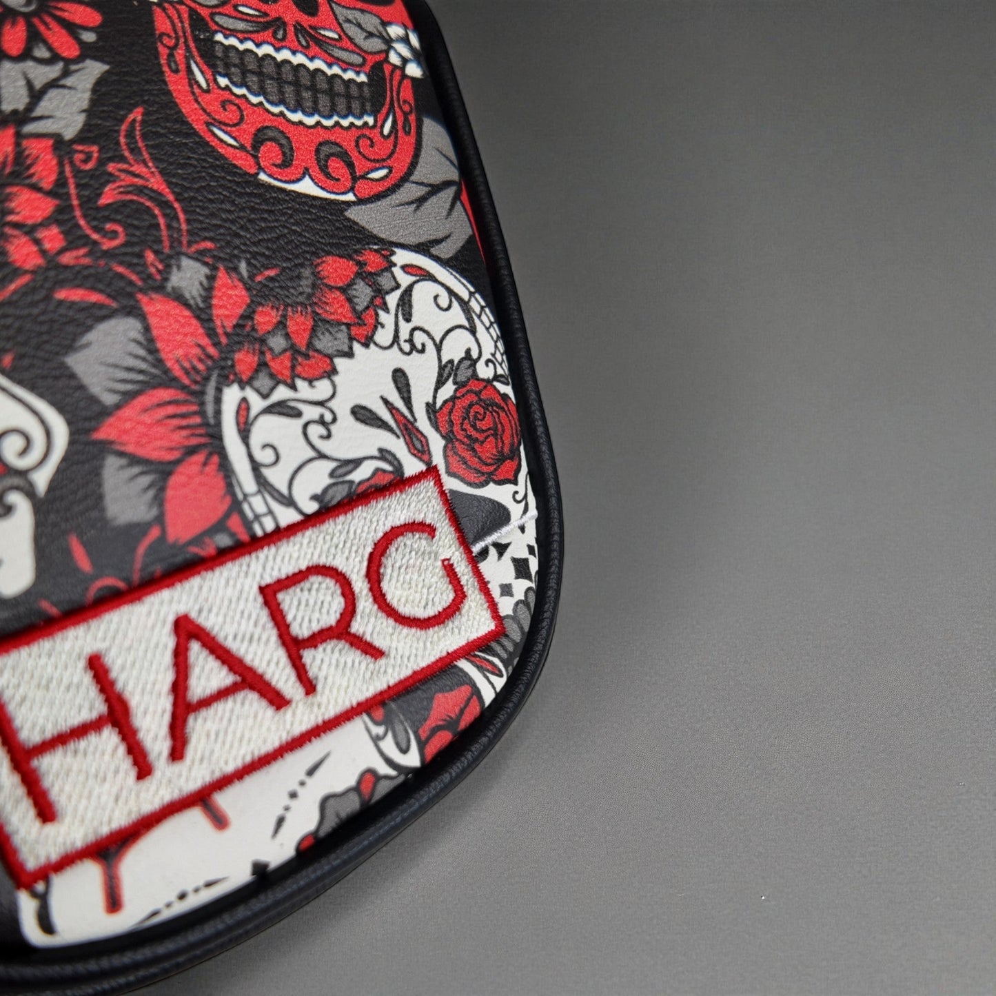 Premium Mallet Headcover - Red Sugar Skulls - HARG Golf