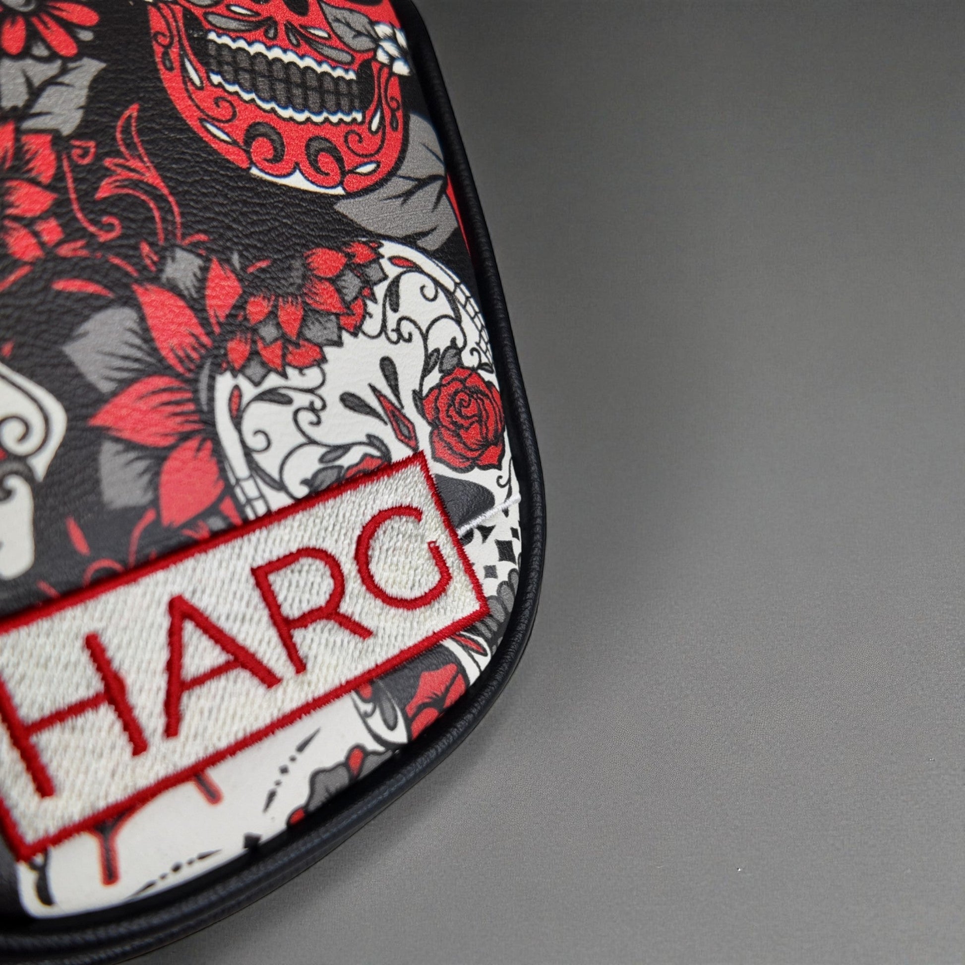 Premium Mallet Headcover - Red Sugar Skulls - HARG Golf