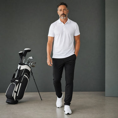 ProDrive SF Golf Trousers - Midnight Black - HARG Golf