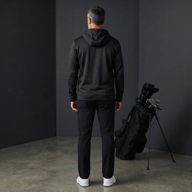SportFit Golf Hoodie - Midnight Black - HARG Golf