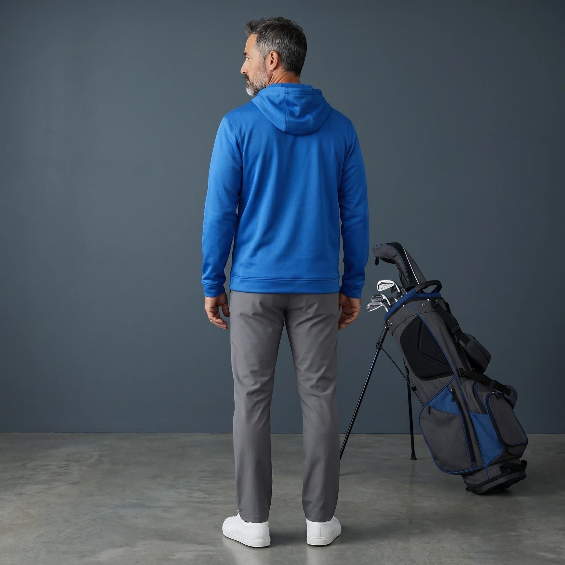 SportFit Golf Hoodie - Royal Blue - HARG Golf